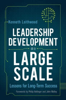 Image for Leadership development on a large scale: lessons for long term success