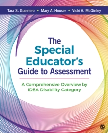 Image for The special educator's guide to assessment: a comprehensive overview by IDEA disability category