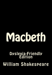 Image for Macbeth: Dyslexia-Friendly Edition