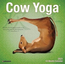 Image for Cow Yoga 2021 Mini Wall Calendar