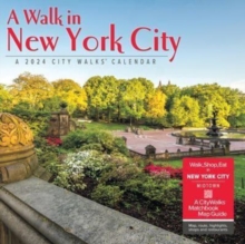 Image for A Walk in New York City 2024 12 X 12 Wall Calendar