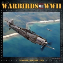 Image for Warbirds of WWII 2024 12 X 12 Wall Calendar