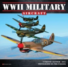 Image for WWII Military Aircraft 2024 7 X 7 Mini Wall Calendar