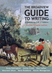 Image for The Broadview guide to writing  : a handbook for students
