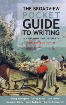 Image for The Broadview Pocket Guide to Writing - Canadian Edition