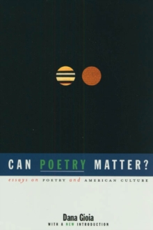 Image for Can Poetry Matter?
