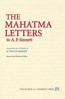 Image for The Mahatma Letters to A. P. Sinnett