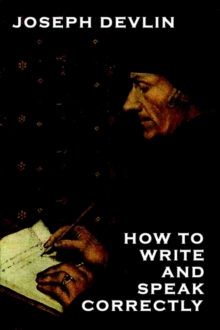 Image for How to Write and Speak Correctly