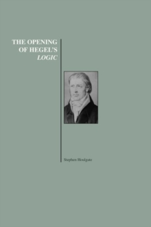 Opening of Hegel's Logic