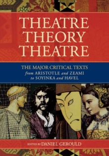 Image for Theatre/Theory/Theatre