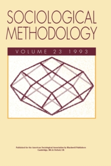 Image for Sociological Methodology, Volume 23, 1993
