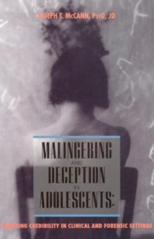 Image for Malingering and Deception in Adolescents