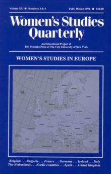 Image for Women's Studies in Europe