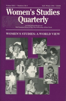 Image for Women's Studies Quarterly (94:3-4)