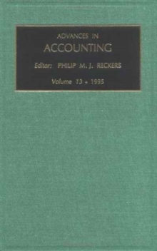 Image for Advances in Accounting