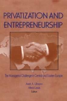 Image for Privatization and Entrepreneurship