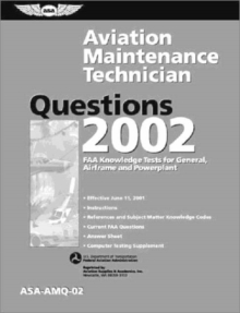 Image for Aviation Maintenance Technician Questions 2002