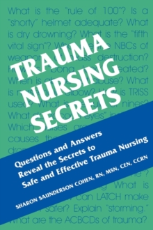 Image for Trauma Nursing Secrets