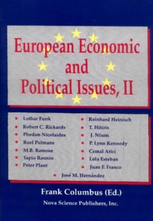 Image for European Economic & Political Issues, Volume 2