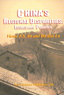 Image for China's Regional Disparities : Issues & Policies