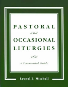 Image for Pastoral and Occasional Liturgies