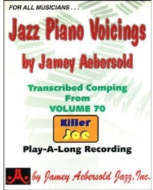 Image for Jazz Piano Voicings: Volume 70 Killer Joe (For All Musicians)