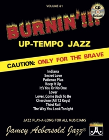 Image for Volume 61: Burnin' !! Up-Tempo Jazz (with Free Audio CD)