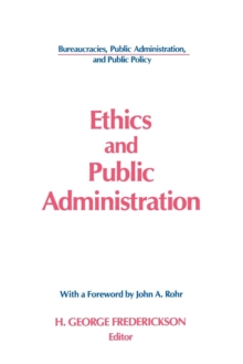 Image for Ethics and Public Administration