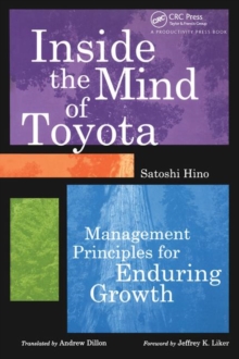 Image for Inside the Mind of Toyota : Management Principles for Enduring Growth