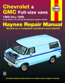 Chevrolet & GMC full-size petrol vans (1968-1996) Haynes Repair Manual (USA)