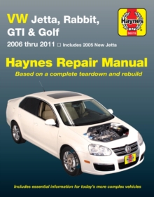 Volkswagen VW Jetta, Rabbit, GTI & Golf covering New Jetta (05), Jetta (06-11), GLI (06-09), Rabbit (06-09), GTI 2.0L (06), GTI (07-11) & Golf (10-11) Haynes Repair Manual (USA): 2005 – 11