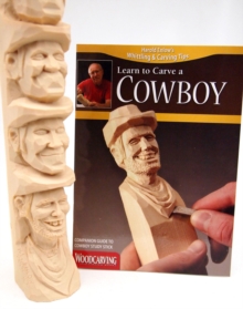 Carve a Cowboy Study Stick Kit