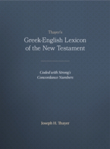 Greek-English Lexicon of the New Testament