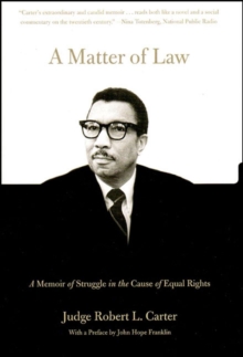 Image for A Matter Of Law