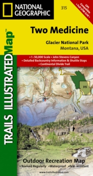 Image for Two Medicine, Glacier National Park : Trails Illustrated National Parks