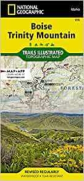 Image for Boise, Trinity Mountain Map