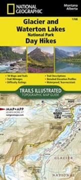 Image for Glacier and Waterton Lakes National Parks Day Hikes Map