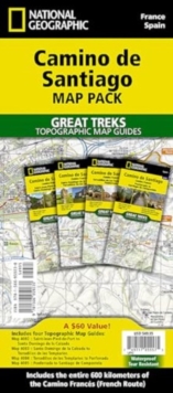 Image for Camino de Santiago Map Map Pack Bundle : 4 map pack for the whole route