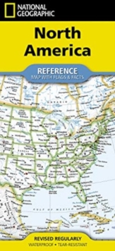 Image for National Geographic North America Map (Folded with Flags and Facts)