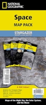 Image for National Geographic Space (Stargazer Folded Map Pack Bundle)