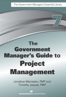 Image for The government manager's guide to project management