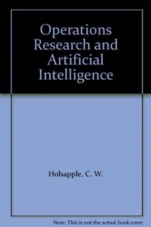 Operations Research and Artificial Intelligence
