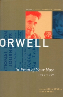 Image for George Orwell : The Collected Essays, Journalism and Letters