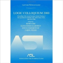 Logic Colloquium 2000 (hardcover)