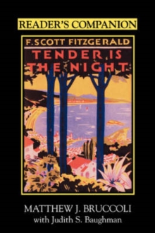 Image for Reader's Companion to F.Scott Fitzgerald's ""Tender is the Night