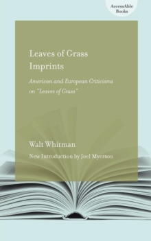 Image for Leaves of Grass Imprints