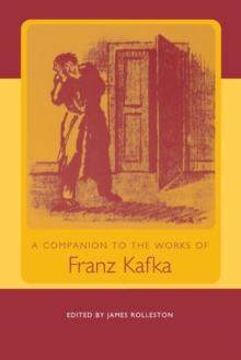 Image for A Companion to the Works of Franz Kafka