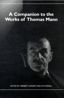 Image for A Companion to the Works of Thomas Mann