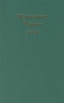 Image for Renaissance Papers 2009
