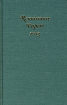 Image for Renaissance Papers 2013